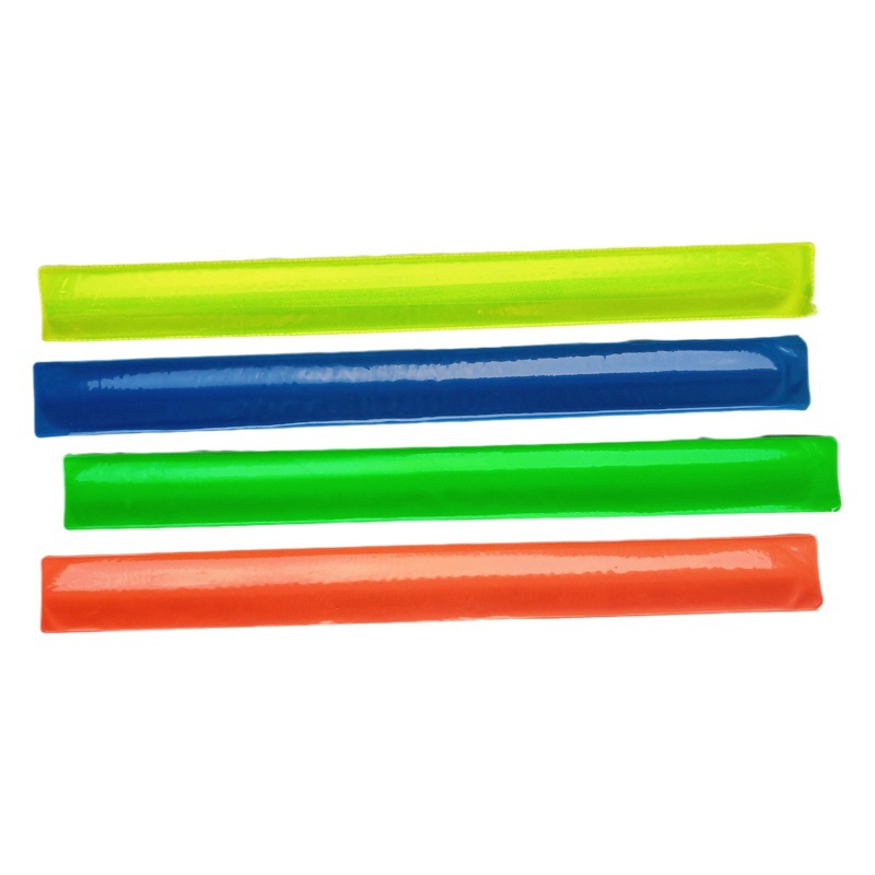 Correa reflectante de conducción de Amazon Correa de muñeca Pulsera fluorescente de anillo reflectante Banda de advertencia deportiva 5 colores