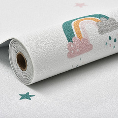 Children's room self-adhesive wallpaper soft package background wall paper kindergarten tatami foam 3D stereo wall sticker self-adhesive 