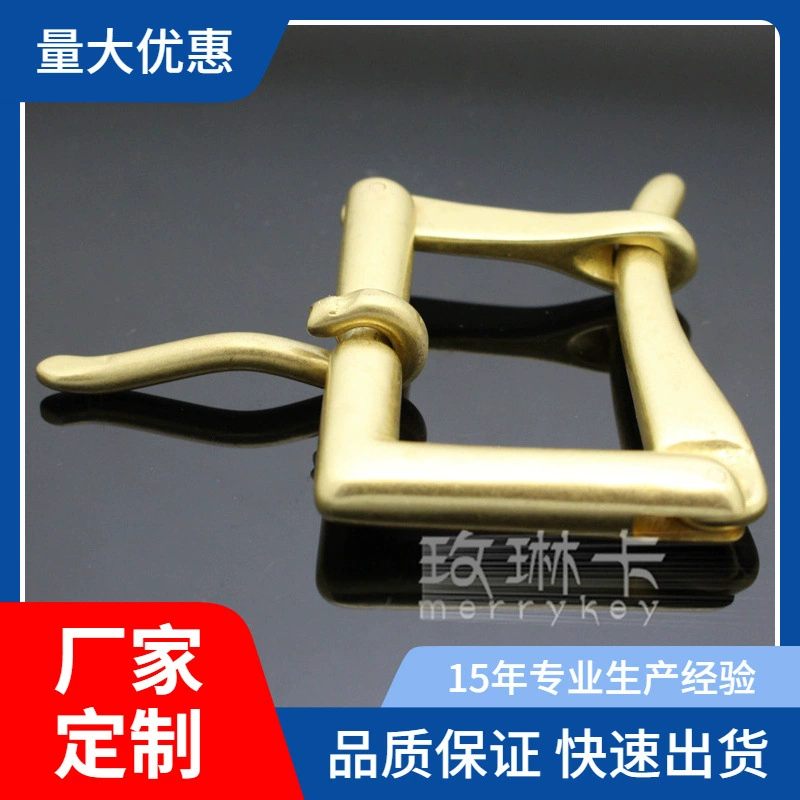 Brass belt, copper buckle