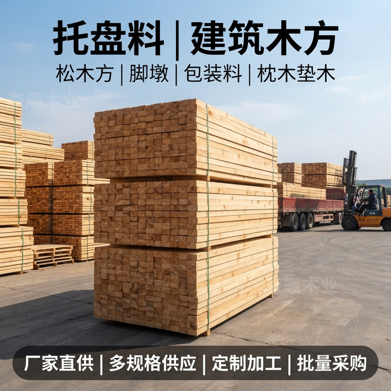 Pine Wood Pallet Material, Construction Wood, Timber, Building Lumber, Logistics Packaging Wood, Wooden Strips