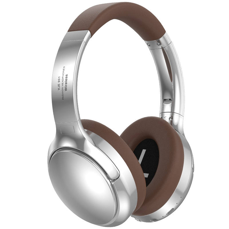 Auriculares Bluetooth montados en la cabeza personalizados VJE901 deportes de uso de metal retro para realizar pedidos de ODM