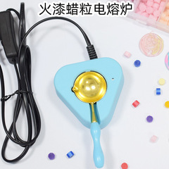 Fire paint seal electric melting furnace wax spoon set handle stirring needle fire paint seal head manufacturer direct selling fire paint tools