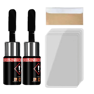 Auto glass repair liquid car front windshield crack mirror - two-bottles-10-20cm