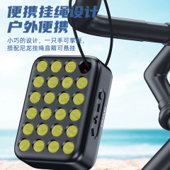 AWEI用維跨境便攜小鋼炮藍牙音箱 炫彩燈效重低音好音質藍牙音響