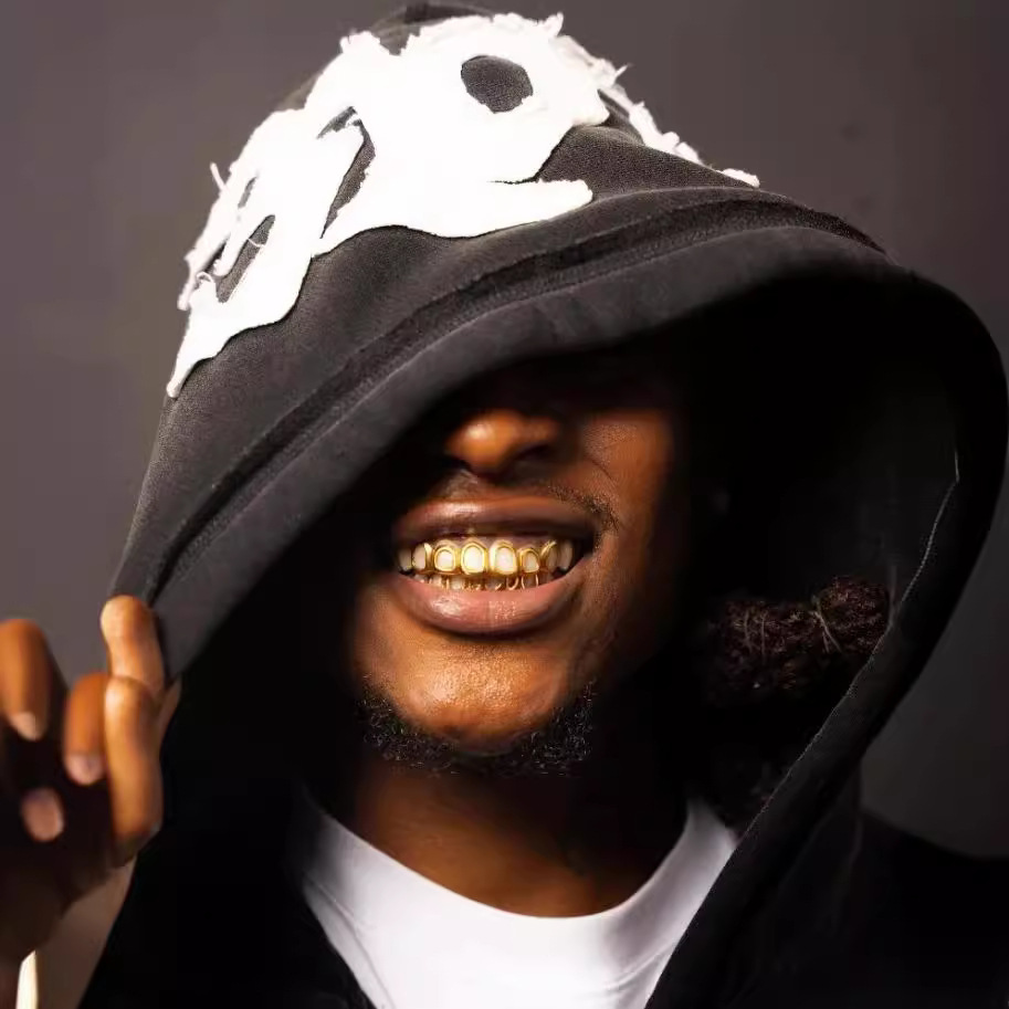 Herrenbekleidung Mode Sweatshirts Neue Tops Stickerei Trendy Persönlichkeit Straße Lose Strickjacke Sweatshirt_voghion.com