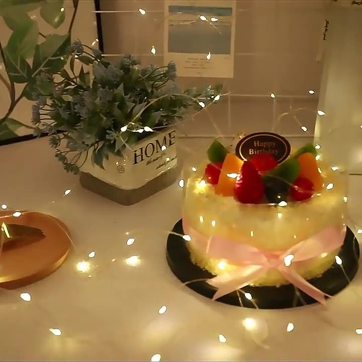 Caja de la batería Cadena de luz LED alambre de cobre luz Decoración de Navidad pequeño color luz estrella luz atmósfera luz semental luz intermitente al por mayor