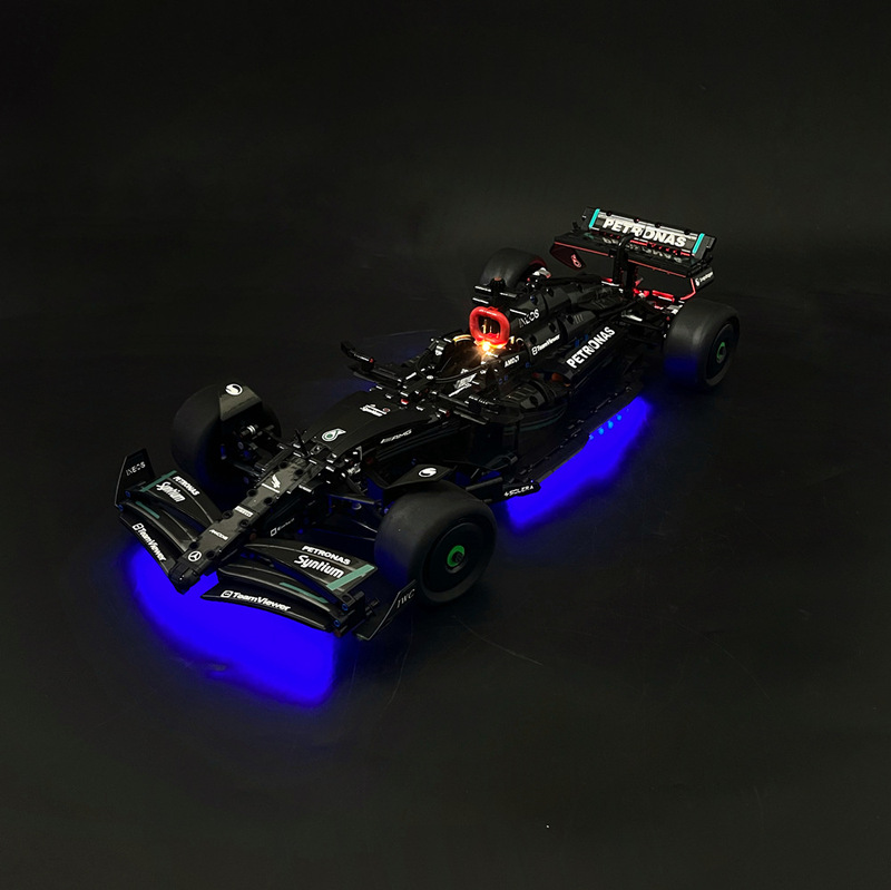 BYB building block lighting compatible with LEGO 42171 Mercedes AMG F1 W14EDIY remote control LED lights