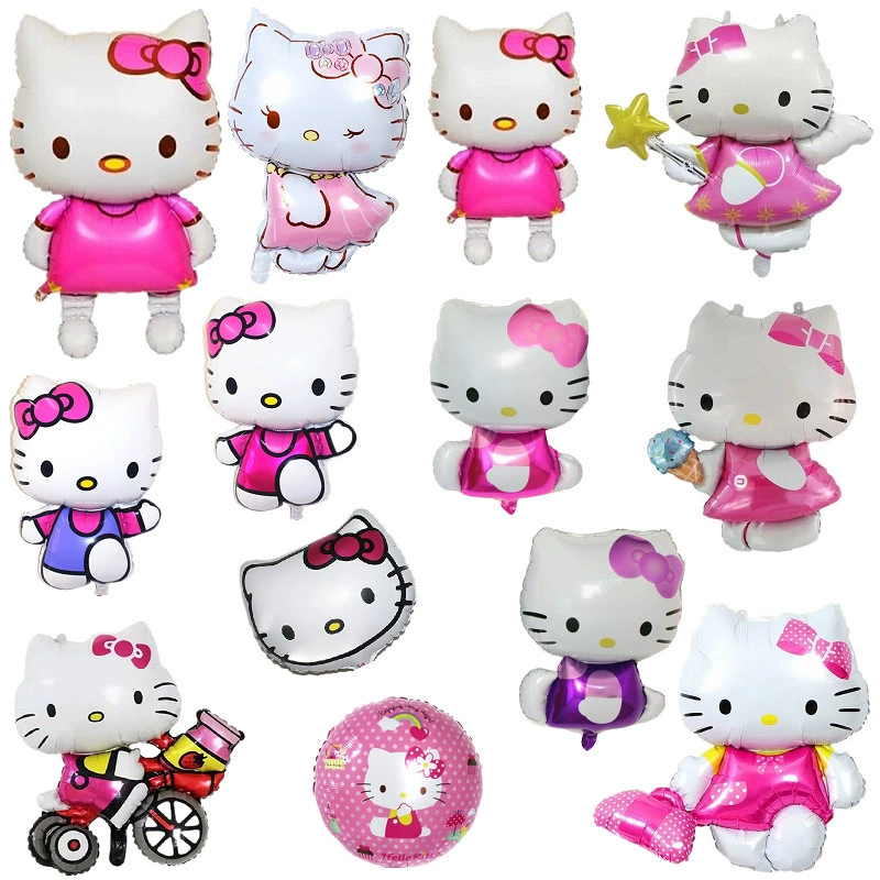 Мультяшный походный жилет Moe KT Cat Bow Cat Diamond Diamond Bike Ice Lingbao Angel Birthday Architecture Decoration