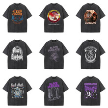 ���羳ŷ�롿Washed Vintage Black Sabbath Ozzy Osbourne Back