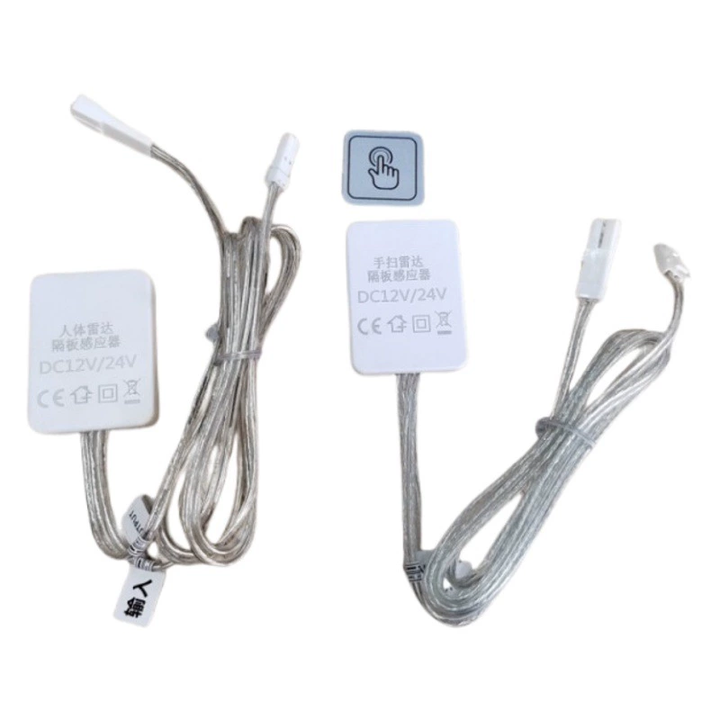 Переключатель датчика человеческого тела радара раздела 12V24V Скрытый датчик касания стреловидности руки свободный от отверстия Отделяемый