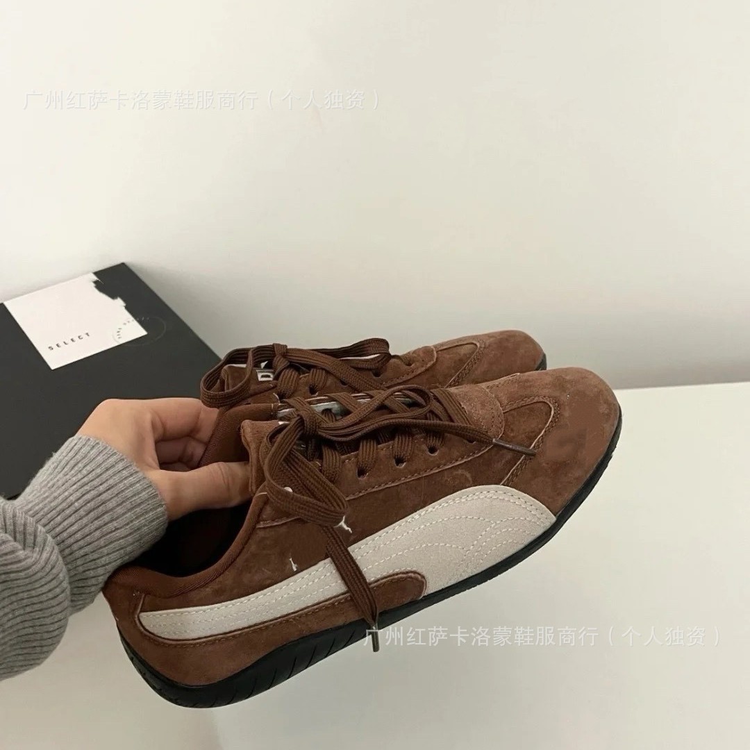 Putian Chunyuan PM Zapatos de entrenamiento abiertos YY lengua larga baja zapatos de carreras retro zapatos deportivos casuales para hombres y mujeres