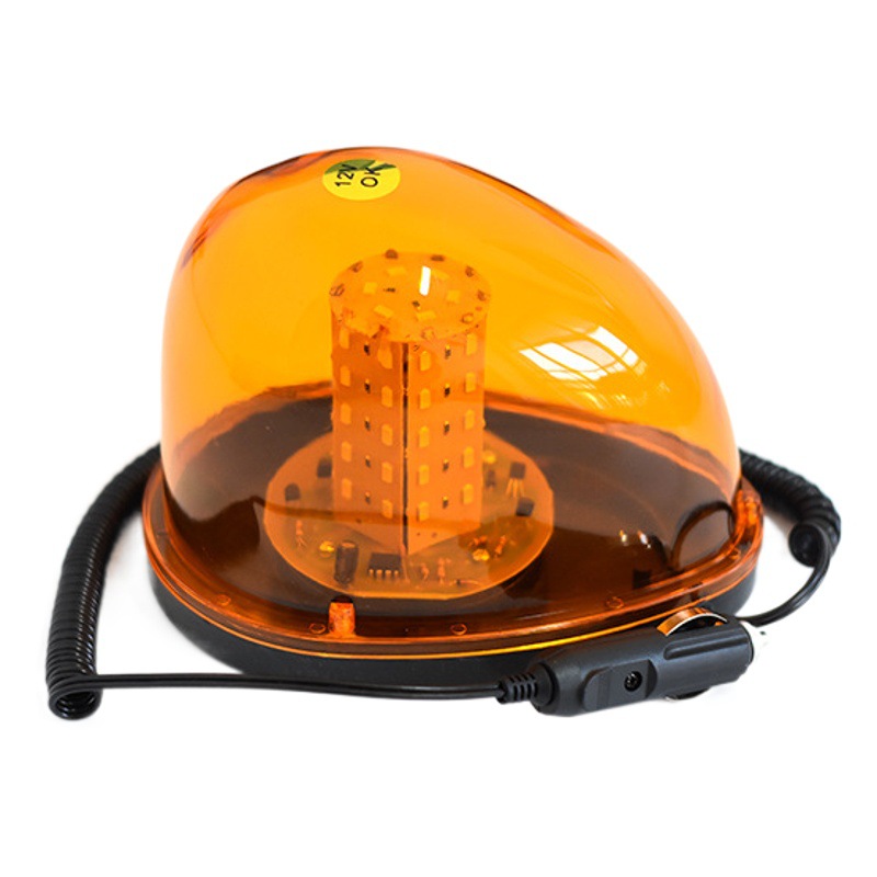 Caracol-tipo de luz de advertencia giratoria luz de flash de techo encendedor de cigarrillos luz LED eléctrica luz de alarma montada en el coche 12v24v