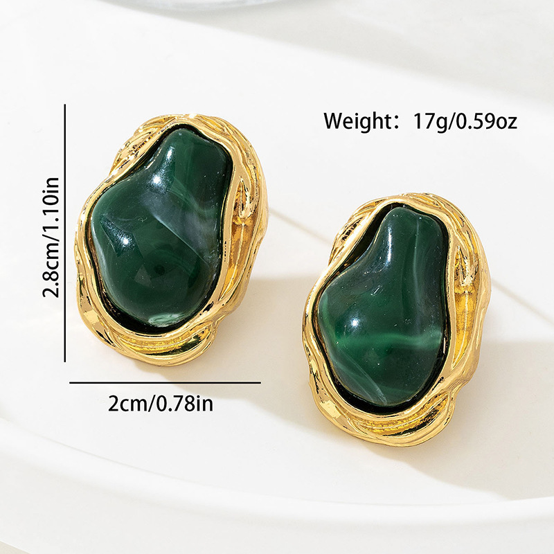 欧美跨境饰品 巴洛克镶嵌彩色异形珍珠戒指 复古不规则合金rings|undefined