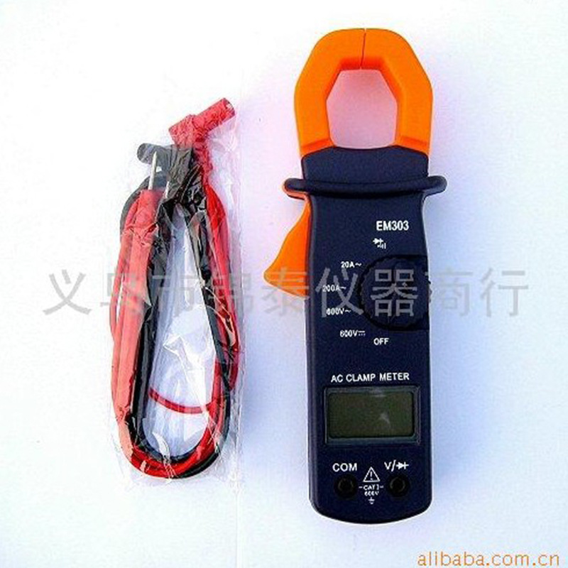 供应EM303钳型表 电流电压勾表