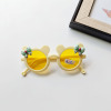 Children's cute glasses, fashionable sunglasses with bow, sun protection cream, UF-protection