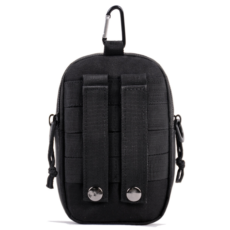 Bolsa para teléfono móvil para deportes al aire libre, bolsa táctica impermeable de tela Oxford, bandolera para ciclismo, senderismo, ocio, riñonera con correa trasera