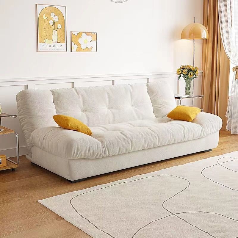 Modern Minimalist Cream-Style Cloud-Shaped Dual-Purpose Foldable Sofa for Small Living Rooms, Popular Online Model, Multifunctional Sofa Bed Modern Minimalist Cream-Style Cloud-Shaped Dual-Purpose Foldable Sofa for Small Living Rooms, Popular Online Model, Multifunctional Sofa Bed