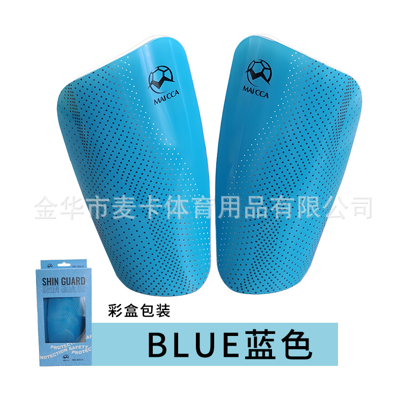 Adultos y niños profesionales de fútbol tibia protector de piernas grueso tablero de inserción de doble capa agujero de ventilación protector de piernas al por mayor