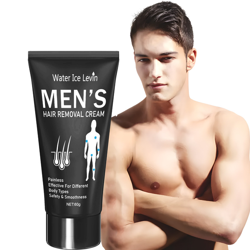Men's Hair Removal Cream, Gentle and Non-Irritating, Smooth and Delicate Home Hair Removal Care Cream for Men Men's Hair Removal Cream, Gentle and Non-Irritating, Smooth and Delicate Home Hair Removal Care Cream for Men