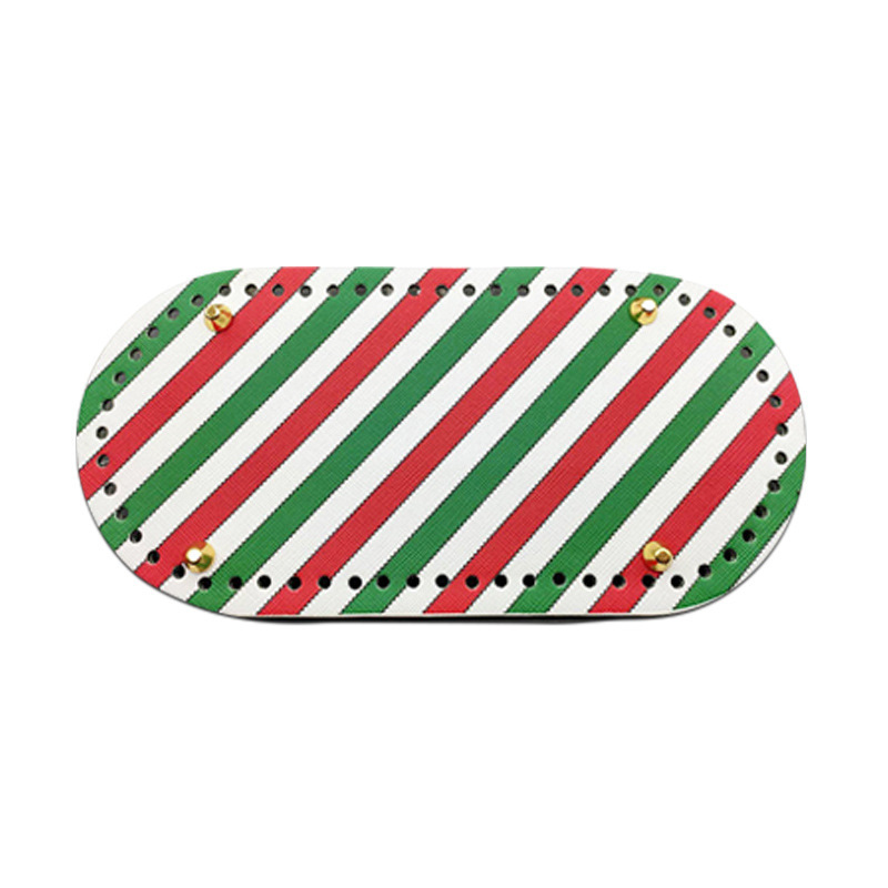 빨간색과 녹색 줄무늬 (12*25cm)