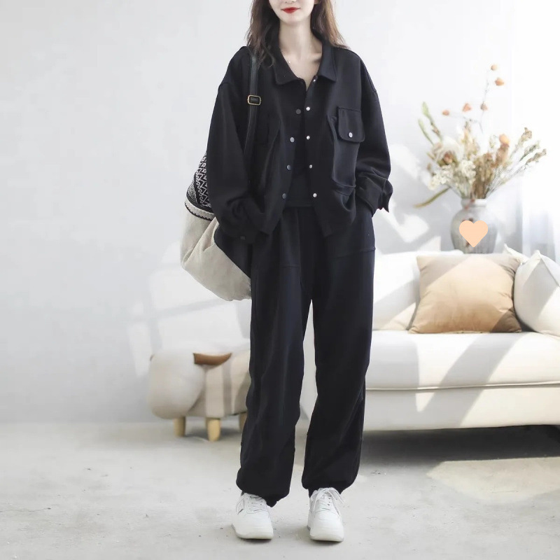 棉质秋季外套女2025年新款女式上衣潮流个性时尚休闲百搭爆款女装|undefined