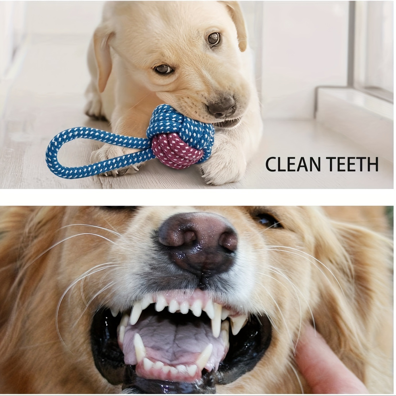 (2개) 7 팩 작은 개 장난감 강아지 젖니가 남 장난감 내구성 밧줄 씹는 장난감 귀여운 송아지 소리 개