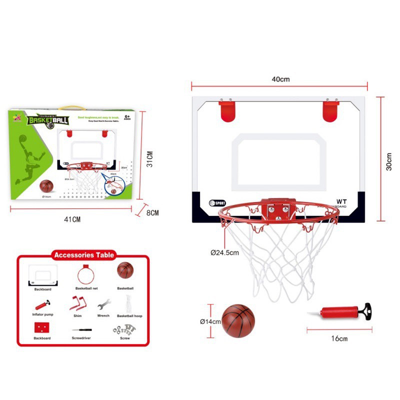 Dispositivo de puntuación para niños transfronterizos tablero de baloncesto montado en la pared Marco de baloncesto de interior sin perforaciones soporte de baloncesto juguetes deportivos