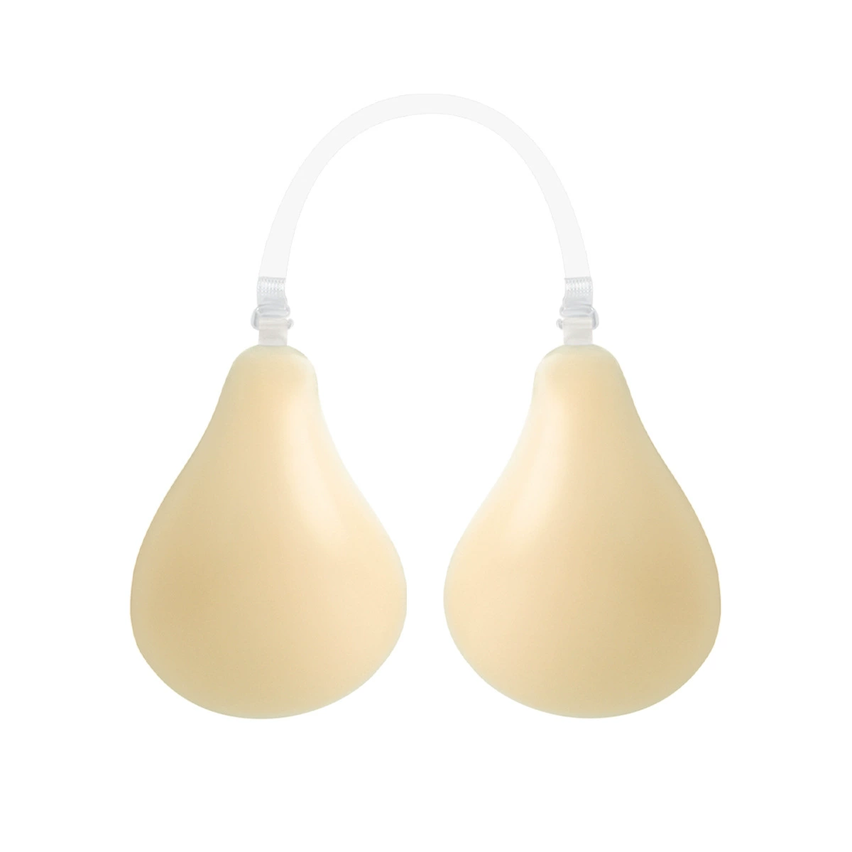 Push up bra, chest strap, supporting invisible straps, silicone nipple stickers, (Cross-border trading)