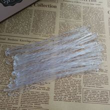 厂家直销现货行李牌挂绳  登机牌吊绳行李牌挂带 PVC透明挂绳