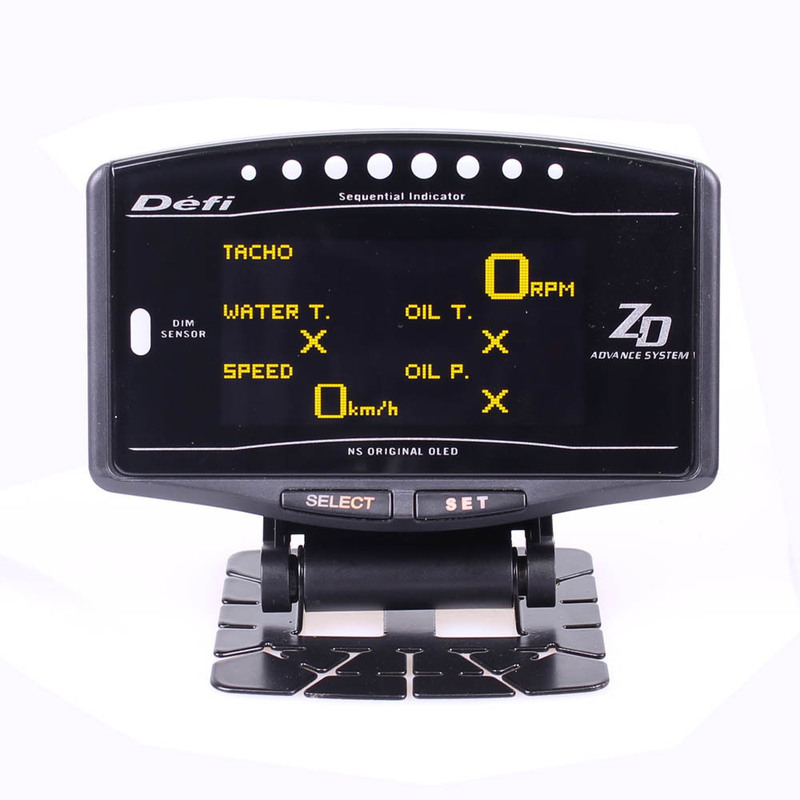DEFI Advance ZD LCD speed meter 10-in-1 multifunctional car modification color DEFI meter