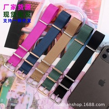 适配DW 精工 海鸥表带 尼龙帆布手表带配件 男女款 18 20 22 24mm