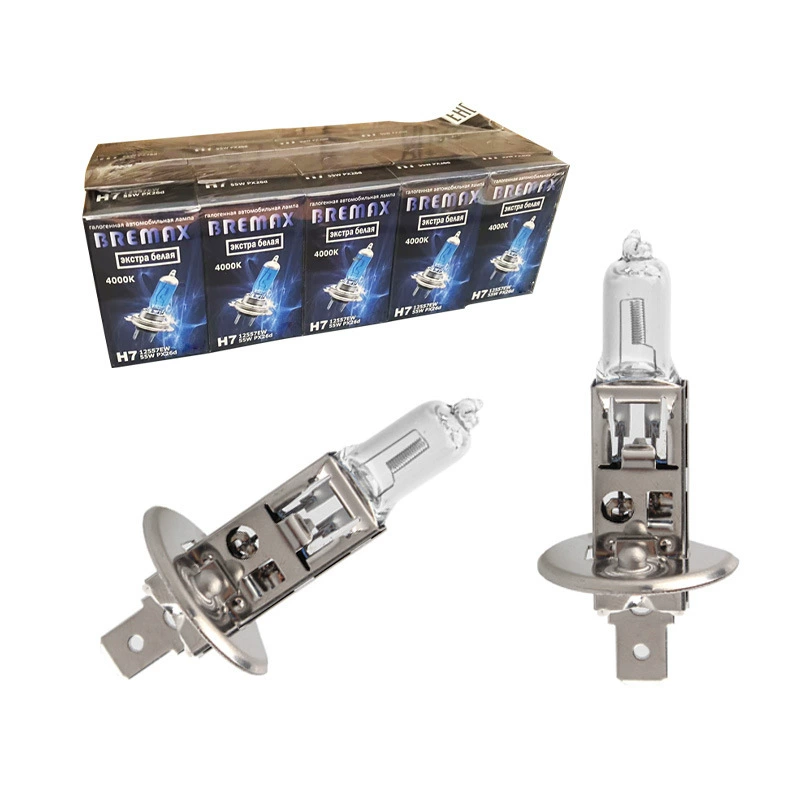 Автомобильная фара H1 12V ближний/дальний свет, галогенная лампа из вольфрама, высокая яркость, экспортное качество, популярный товар для трансграничной торговли