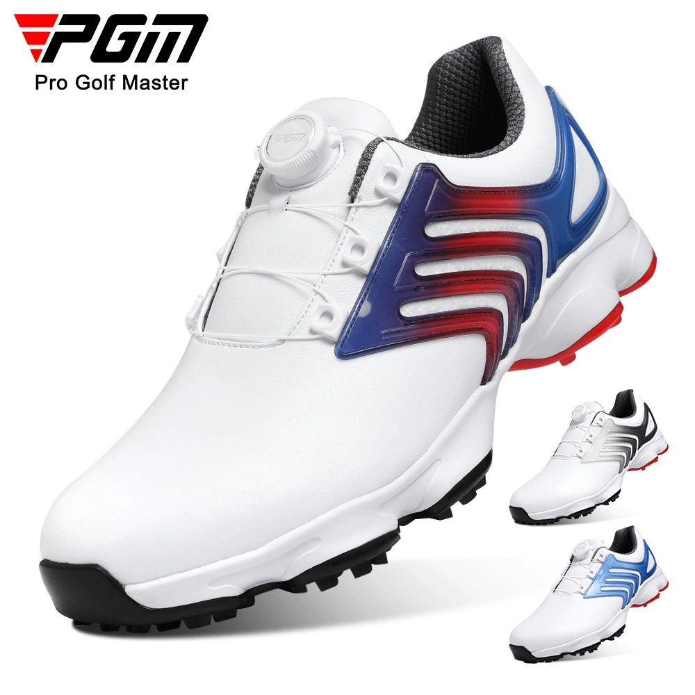 PGM обувь для гольфа мужская летняя спортивная обувь удобная ручка шнурка водонепроницаемая анти-скольжения golf обувь