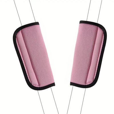 Cross-Border Children's Car Safety Seat Seat belt shoulder pad - pink-safety-belt-shoulder-pads