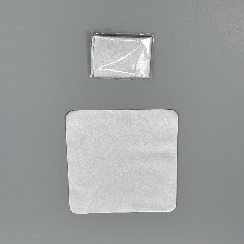 Paquete independiente de tela de seda simple de color sólido gafas tela suave limpiable cámara de pantalla de teléfono móvil