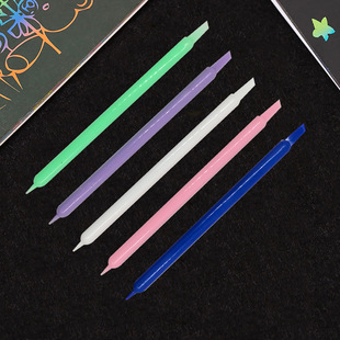 Scraping Brush Plastic Pen Scraping Stick Dual-use Scraping Brush Scraping Brush