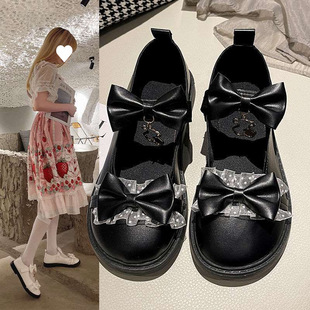 ÷¶¶lolitaСƤЬŮ��2025�n��W��������jk�Ʒ�Ь����ϵ�}��Ь