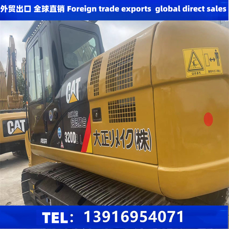 纯土方外贸出口二手卡特CAT320D挖掘机
