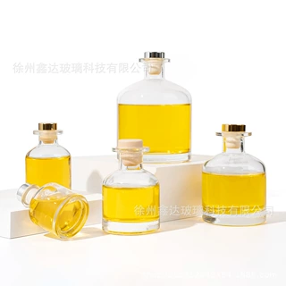经典大肚香薰玻璃瓶家居香水扩香瓶香薰分装空瓶香氛透明挥发瓶