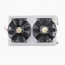 汽车空调电子扇双轴承10寸冷凝散热器风扇水箱电子扇12V24V改装罩