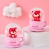 Glow-Strawberry Bear Cup