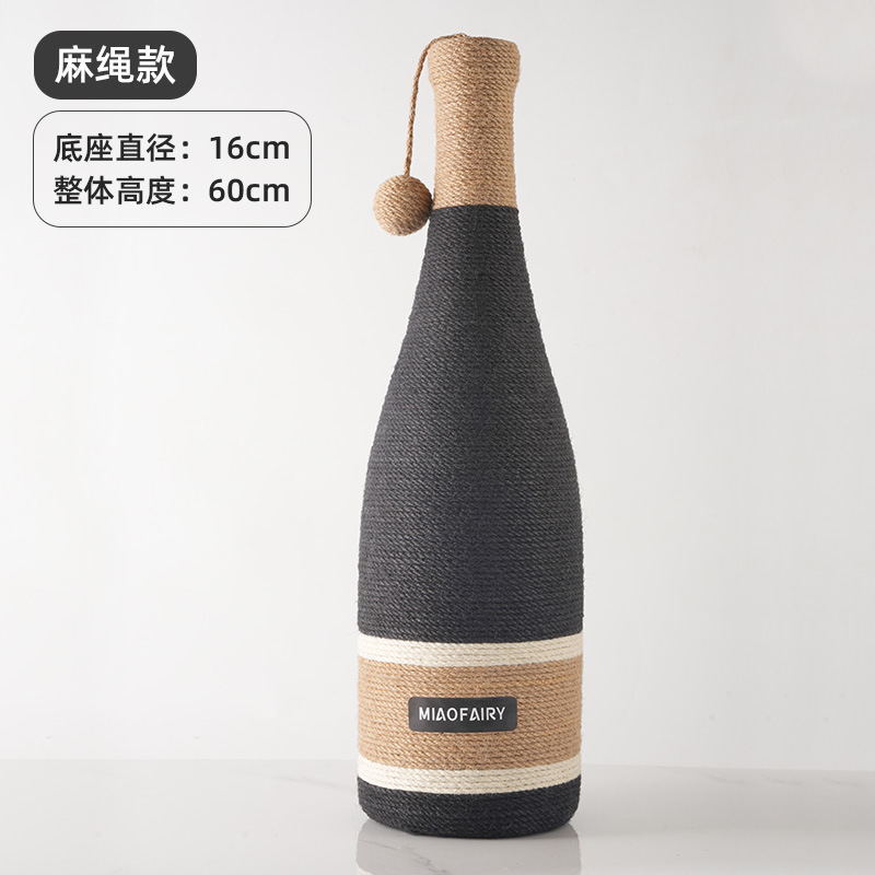 Patas de gato a prueba de gato Columna de agarre de gato Resistente a la captura Columna de sisal grande Gato de gato Garra de molienda Juguetes para gatos Palos para gatos divertidos Productos para gatos