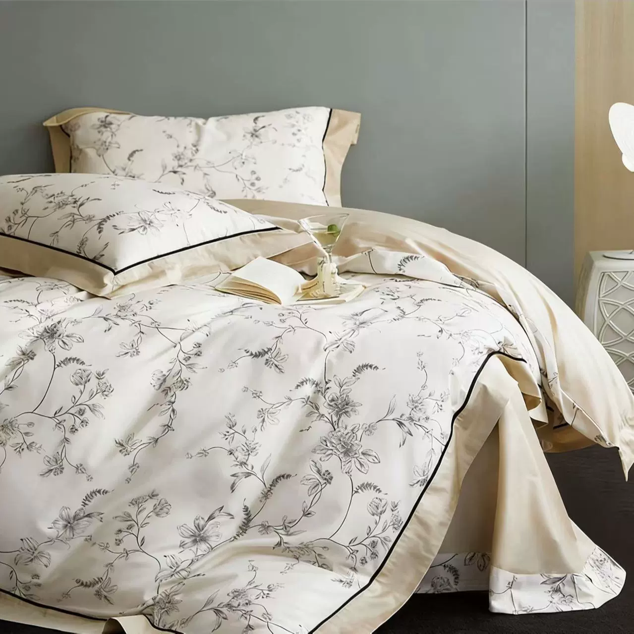 全棉数码活性印花床单四件套单人双人100%棉纯棉套件宿舍团购批发