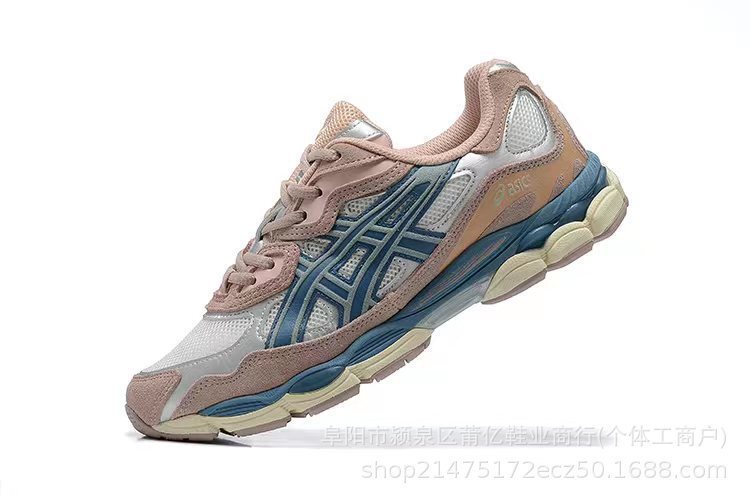 莆田工場卸売純粋なオリジナル Gel-NYC2055 耐摩耗性スプライシングメッシュ通気性お父さん靴クッション性ランニングシューズ|undefined