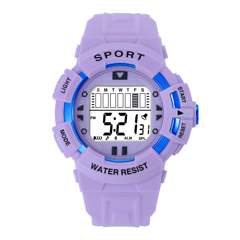 Nuevo estudiante Moda multi-funcional luminoso reloj electrónico hombres y mujeres deportes temperamento simple reloj electrónico fábrica al por mayor