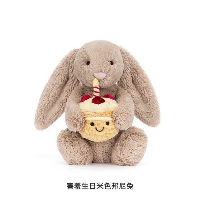 Muñeco de Peluche de Conejo de Felpa y Algodón PP, para Bodas image 18