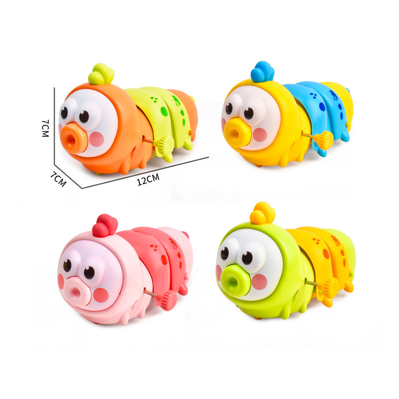 망원경 애벌레 랜덤 3 (색상을 지정할 수 있음)