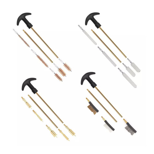 Cross-border 29-piece gun brush pipe cleaning tool set manufacturer supplies gun barrel copper wire brush set outdoor tactical supplies