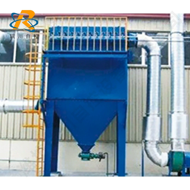 24 мешка для одиночного пылеуловителя, смесительная станция, крышный импульсный мешковый пылеуловитель, оборудование для обработки плазменных выхлопных газов