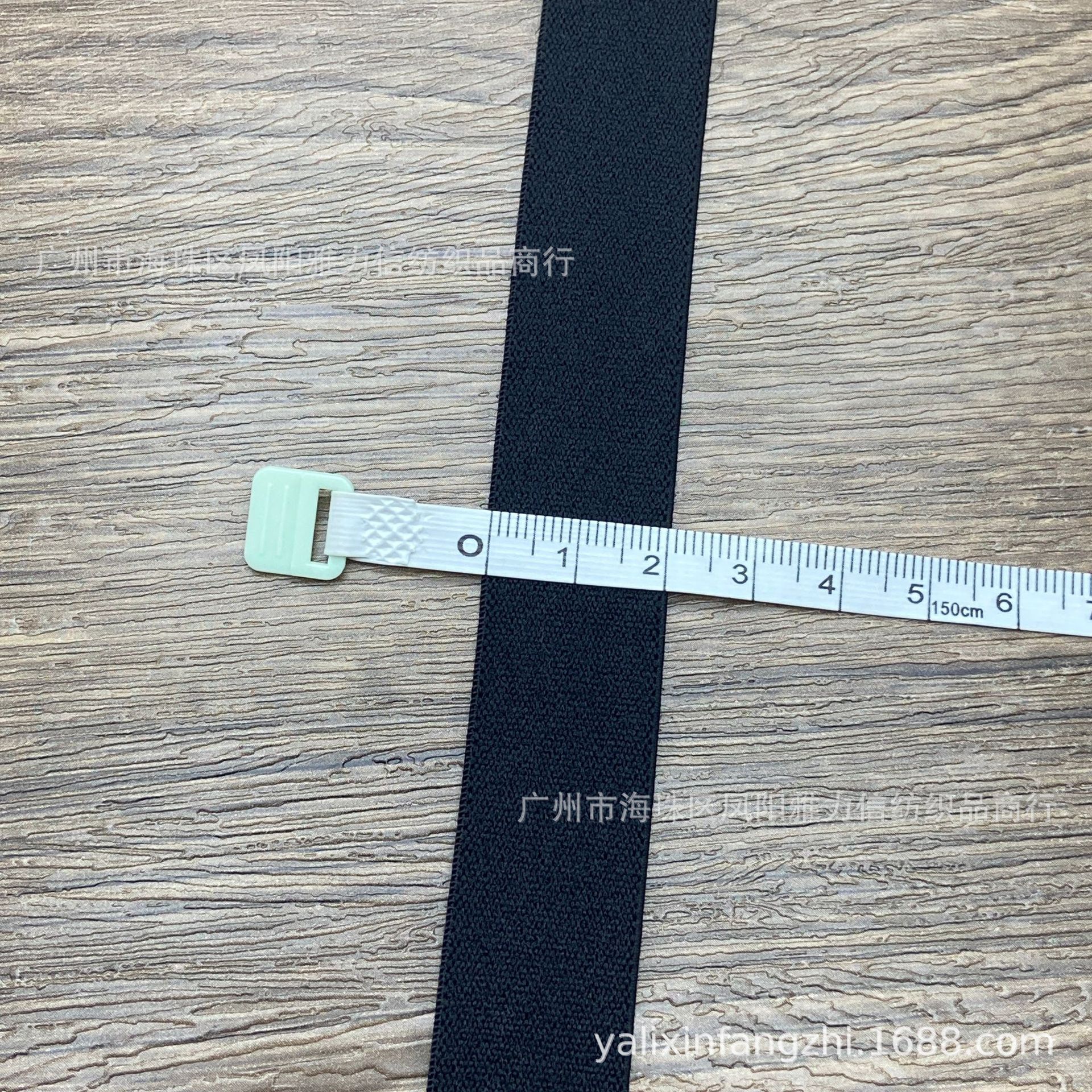 Fabricante spot engrosamiento color puro banda elástico de alta elasticidad de grano liso suave para la piel banda elástica de la cintura de terciopelo de doble cara